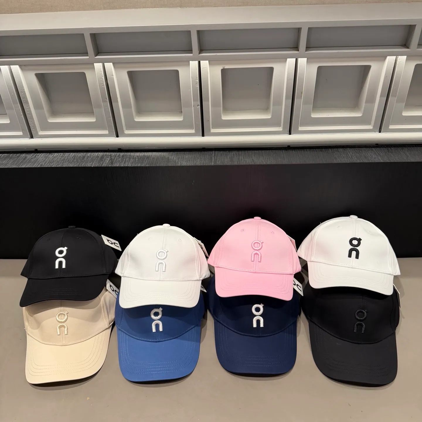 On Angpao hard-top sports style embroidered baseball cap